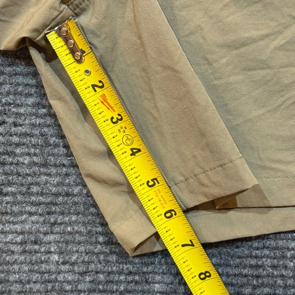 Cakulo Cargo Shorts EUC 4XL Khaki Tan Stretch Lightweight Hiking Performance